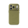 Etui do telefonów Decoded Leather Backcover do iPhone 18 Pro MagSafe (moss green)